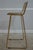 Modern Pair of Modern Design Brass Wire Bar Stools For Sale - Image 3 of 18