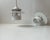 Metal Minimalist White Planet Orbit Bathroom Ceiling Lights by Jens Møller Jensen for Louis Poulsen, 1990s, Set of 2 For Sale - Image 7 of 7