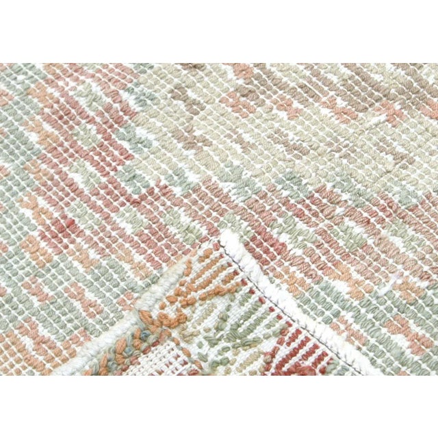 1950s Turkish Kilim Rug For Sale - Image 4 of 6