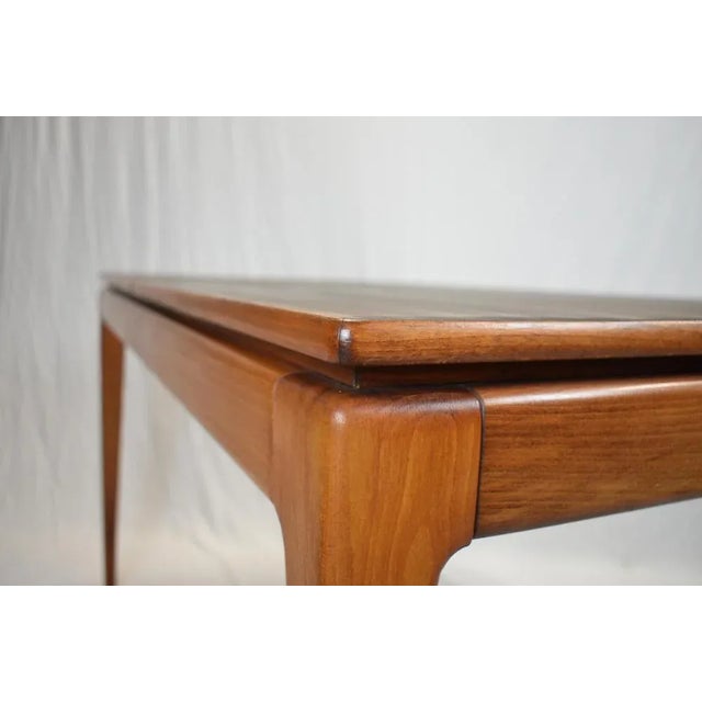 Brown Mid-Century Dining Table from Dřevotvar Jablonné, 1970s For Sale - Image 8 of 17