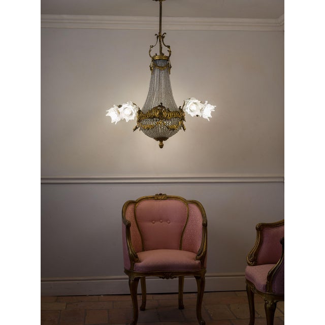 Antique Belle Époque Hot Air Balloon Chandelier, 1890s For Sale - Image 13 of 14