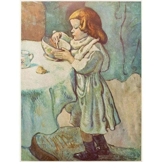 1950s Picasso, "The Gourmet" Original Period Lithograph For Sale - Image 9 of 10