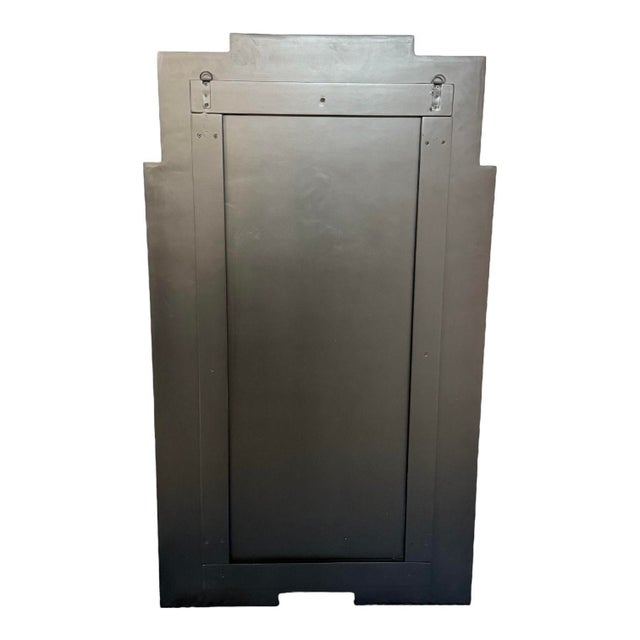 Art Deco Style, Antique and Beveled Glass, Venetian Wall Mirrors, 21st C. For Sale - Image 9 of 9