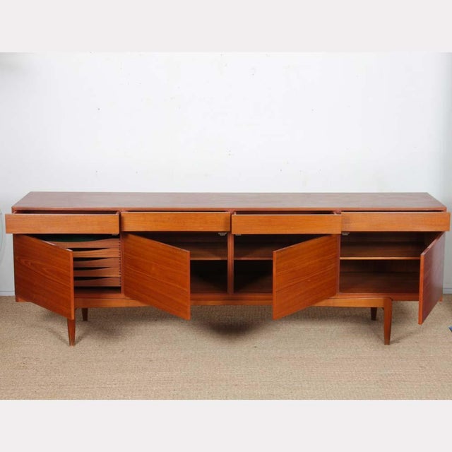 1960s Scandinavian Teak FA 66 Sideboard from Ib Kofod-Larsen, 1960s For Sale - Image 5 of 8