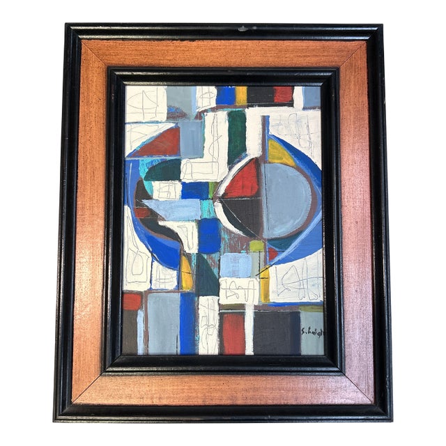 Contemporary Original Abstract Painting by Stephen Heigh “And We Begin” For Sale