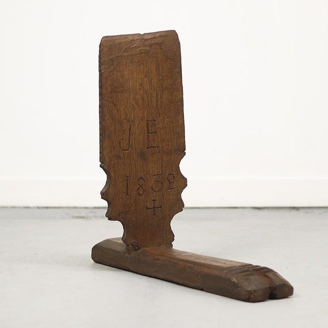 Rustic Farmhouse Folk Art Schwingstock / Ornament, 1832 For Sale - Image 12 of 12