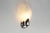 Vintage Wall Lamp in Chrome and Murano Glass from Kaiser Leuchten, 1970s For Sale - Image 4 of 7