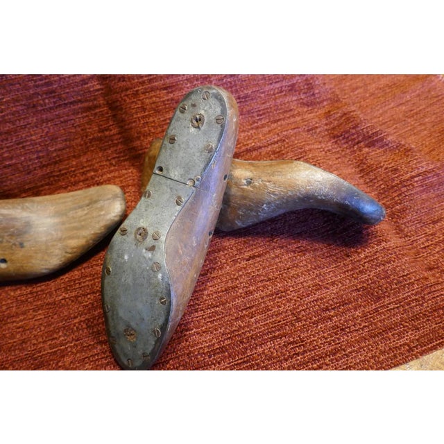 Antique Rustic Shoe Lasts, 1890s, Set of 4 For Sale - Image 4 of 12