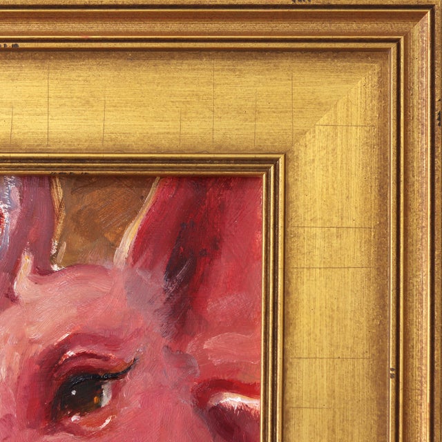 Tell Me More - Original Contemporary Figurative Painting on Canvas by Kyle Paliotto For Sale In Los Angeles - Image 6 of 9