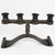 1920s Charles Piguet Modernist Wrought Iron Candelabras Candle Holders For Sale - Image 5 of 11