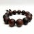 Chinese Rosewood Carved Beads Hand Rosary Praying Bracelet For Sale - Image 4 of 8