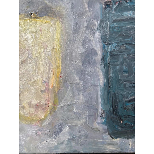 2000 - 2009 "Superimposition of Two Forms" - Contemporary Abstract Painting by G. Campbell Lyman For Sale - Image 5 of 6