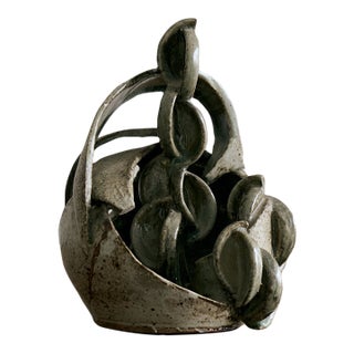 Vintage Ceramic Sculpture, France For Sale
