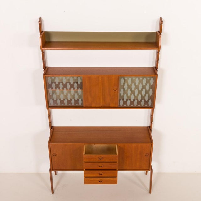 Ergo Free Standing Wall Unit from John Texmon, Norway, 1960s For Sale - Image 12 of 18
