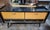 Mid-Century Modern 1950's Vanity With Mirror & Lacquer Finish For Sale - Image 3 of 12