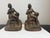 These beautiful mid-century modern bookends will make a statement on any bookshelf. They are about 5 lbs each and stand...