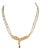 Carrera y Carrera Ruby Diamond Pearls 18k Yellow Gold Eagle Necklace For Sale