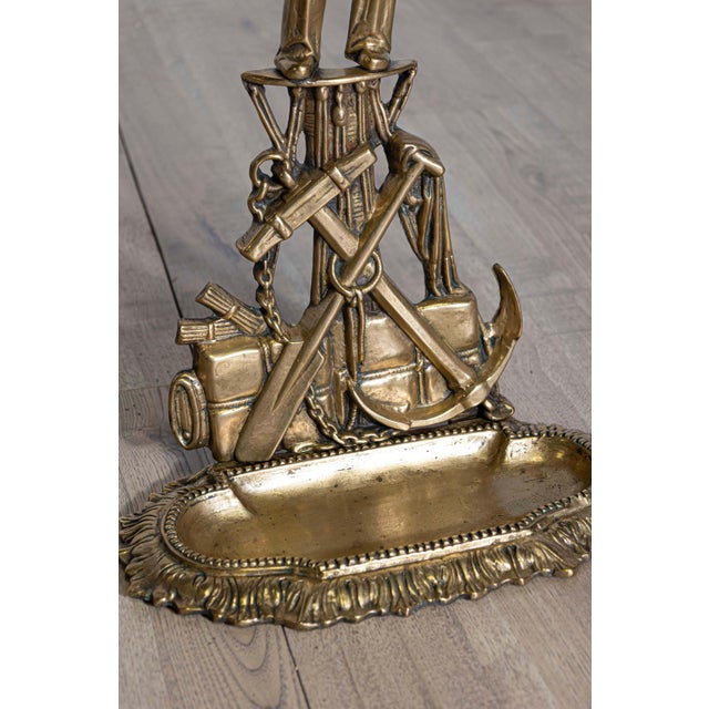Metal 20th Century French Umbrella Stand For Sale - Image 7 of 8
