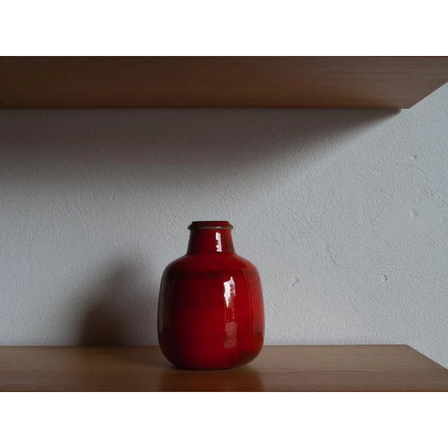 1970s Danish Vase in Ceramic by Niels Kähler for Hak, 1960s For Sale - Image 5 of 9