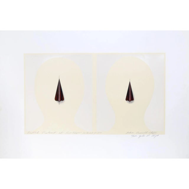 John Russell Clift "Partial Portrait of Two Flyer Whirligigs (No One "B")" Serigraph For Sale