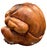 Vintage Hand Carved Wood Hotei Budai Laughing Buddha Seated Sculpture 7.5" For Sale - Image 10 of 10