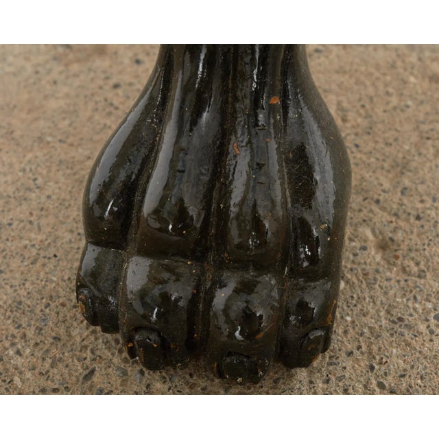 Empire Style Coffee Table Lacquer Speckled by Ira Yeager For Sale - Image 11 of 12