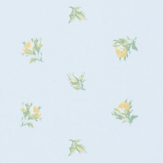 Contemporary Sample - Schumacher Margie Floral Fabric in Marigold For Sale - Image 3 of 5