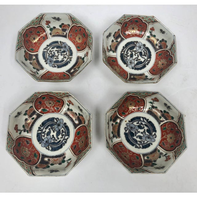 Antique Imari Bowls - Set of Four For Sale - Image 12 of 12