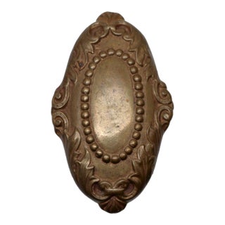 Antique Corbin Bronze Oval Campania Entry Door Knob For Sale