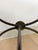Pair of Swain Style Designer Metal and Beige Upholstered Footstools, High Point For Sale - Image 9 of 10