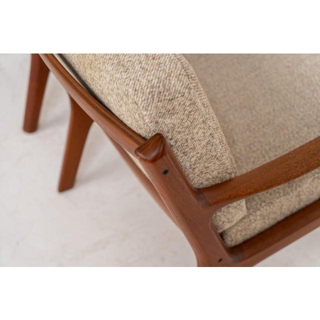 Senator Easy Chairs by Ole Wanscher for France & Son, Set of 2 For Sale - Image 15 of 18