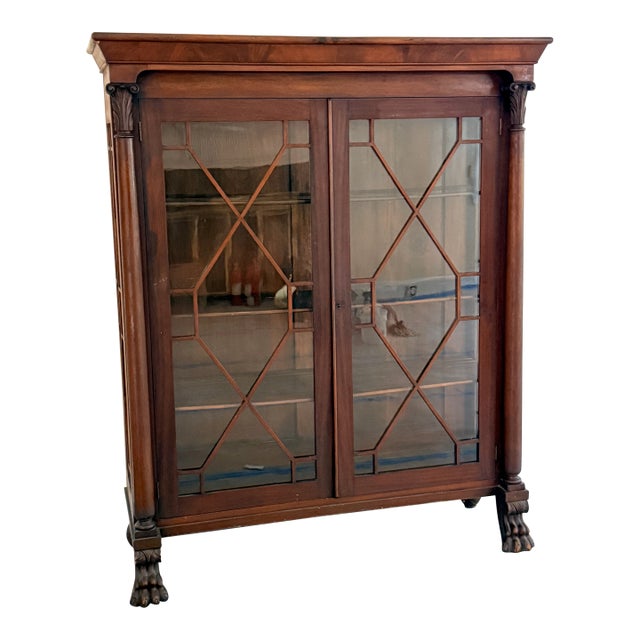 Antique Empire Cabinet For Sale