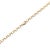 18 karat yellow gold Length 34 inch Lobster lock Can be clasped at any length