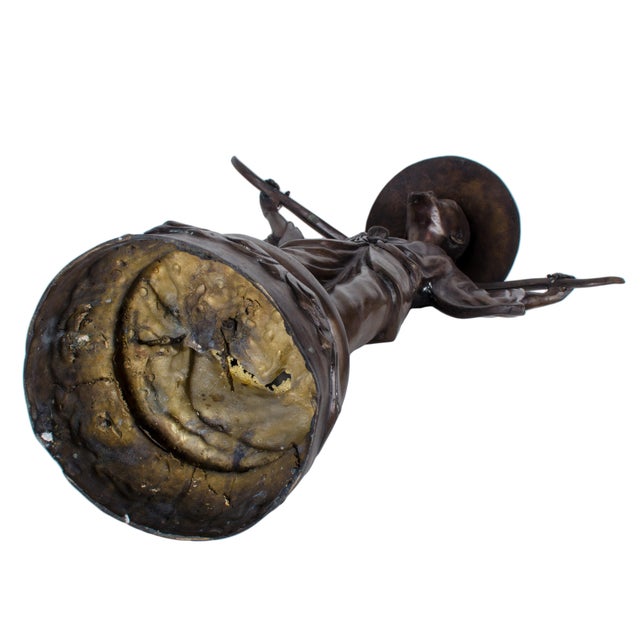 Bronze Chinese Water Carrier Chairish