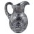 1930s Pitcher in Clear Crystal Glass with Deep Cut Star and Leaf Patterns, 1930s For Sale - Image 5 of 5