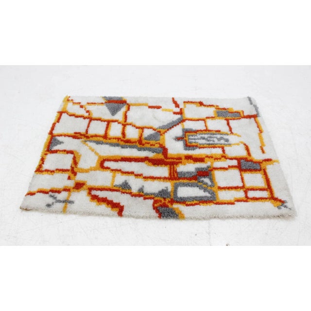 Mid-Century Ege Rya Style Rug, 1967 For Sale - Image 11 of 11