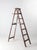 Wood Vintage Wooden Painter's Ladder 6.5 Ft For Sale - Image 7 of 12
