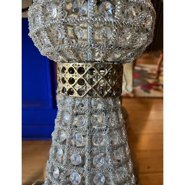 1970s Pair of Peek a Boo Medium Chandeliers For Sale In Atlanta - Image 6 of 6