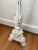 Early 20th Century Large Early 20th Century Painted Cast Iron Floor Candle Stand For Sale - Image 5 of 6