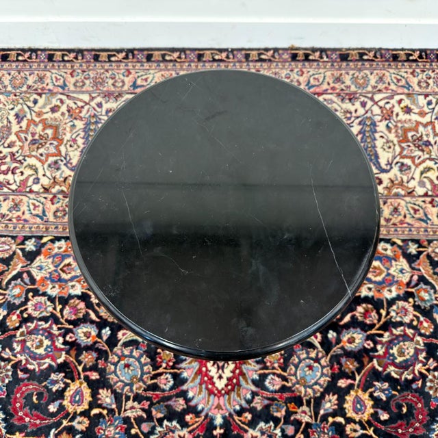 Art Deco Side Table with Marble Top For Sale - Image 3 of 8