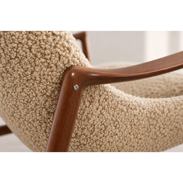 Beige Set of Lounge Chairs by Rolf Rastad and Adolf Relling, Norway, 1950s For Sale - Image 8 of 10
