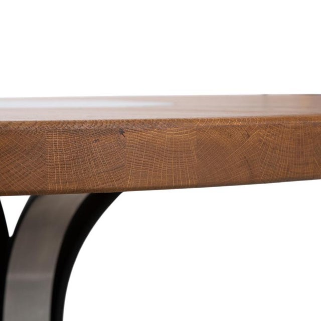 Wood T69 Table in Wood and Chrome by Osvaldo Borsani For Sale - Image 7 of 12