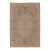 Antique 20th Century Hooked Rug in Taupe With Garden Wreath Design - Rug & Kilim For Sale