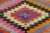 Textile Mid 20th Century Turkish Antalya Kilim Rug-6′8″ × 9′1″ For Sale - Image 7 of 13