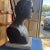Contemporary Bronze / Iron and Marble Bust For Sale - Image 3 of 7