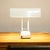 1960s 1960s Mid Century Modern Sadelite Table Lamp White Desk Lamp For Sale - Image 5 of 12