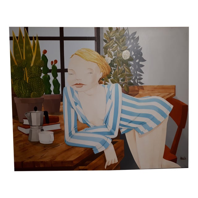 Antonio Abellan, 1990s, Oil on Canvas For Sale