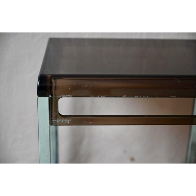 Side Table attributed to Marc Berthier, 1970s For Sale - Image 14 of 15
