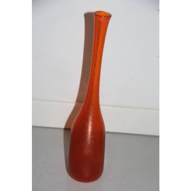 1960s Model Corroso Murano Glass Vase by Flavio Poli for Seguso, 1960s For Sale - Image 5 of 8
