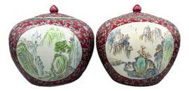 Example of Fitz and Floyd Ginger Jars